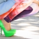 Светло зелени обувки