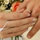 Диамантени годежни пръстени