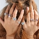 Stříbrný prsten s kubickým zirkonem