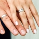 Сватбени пръстени от бяло злато