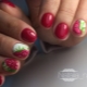 Raspberry manicure: design methods and design ideas
