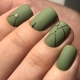 Olive manicure: idéias interessantes e dicas de design