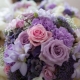 Bouquet Lilac untuk pengantin perempuan: pilihan bunga dan idea reka bentuk