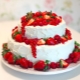 Ogu kāzu torte: deserta dizaina variācijas un skaisti piemēri