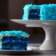 Vjenčana torta u plavoj boji: simbolika i zanimljive opcije