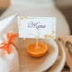 How to make and arrange cards for seating guests at the wedding with their own hands?