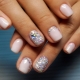 Rhinestone manicure: interesting nail design options and implementation tips