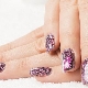 Recomendações para o uso de glitter nas unhas e exemplos de design de manicure