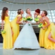 الزفاف باللونين الأصفر والبرتقالي: الميزات وطرق التصميم