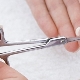 Nagelbandssax: typer, tips för urval och användning