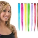 Как да изберем цветни кичури на фиби за коса?