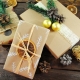 Kraft kağıtta güzel ve özgün bir şekilde bir hediye nasıl paketlenir?