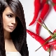 Характеристики на използването на червен пипер за растеж на косата