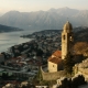 Rysy odpočinku ve městě Kotor v Černé Hoře
