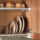 Dimensiones de los secadores de platos en un armario
