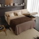 Sofàs al dormitori: tipus, característiques de tria i ubicació