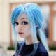 Blue hair: popular colors, choice of dye and care tips