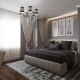 Schlafzimmerdekoration im neoklassizistischen Stil