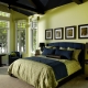 Olive bedroom: designhemmeligheter og interessante eksempler