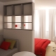 Spavaća soba-dnevni boravak 15-16 četvornih metara. m: mogućnosti dizajna i zoniranje