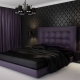 Тънкостите на дизайна на спалнята в тъмни цветове