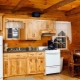 Design de interiores de cozinha de estilo rústico