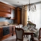 Bucătărie de design interior într-un stil clasic
