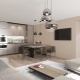 تصميم غرفة المعيشة المطبخ 25 متر مربع. م: أفضل المشاريع وخيارات التصميم