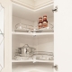 Как да изберем кухненски шарнирен ъглов шкаф?