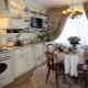 Pequenas cozinhas em estilo provençal: decoração e exemplos incomuns