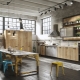 Cozinha de design de interiores em estilo moderno
