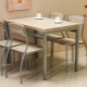 Καρέκλες και τραπέζια για την κουζίνα: τύποι και επιλογές