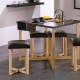 Kėdės virtuvei: tipai, medžiagos ir dydžiai