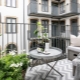 Balcon de style scandinave: idées de décoration, recommandations d'aménagement
