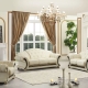 Sofa klasik untuk ruang tamu: pemandangan dan ciri-ciri