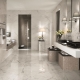 Kylpyhuoneen marmorilaatat: ominaisuudet ja tyypit