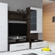 Zeď v obývacím pokoji: výhledy, výběr a možnosti v interiéru