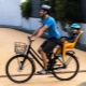 Sedili per biciclette Thule: modelli, vantaggi e svantaggi, consigli sulla selezione