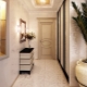 Choose a wallpaper that expands the space in a narrow corridor