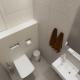 تصميم المرحاض 2 متر مربع م بدون حمام: توصيات تصميم وحلول مشوقة