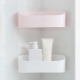 أرفف الحمام البلاستيكية: الأصناف ، توصيات الاختيار