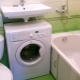 Dizajnové riešenia pre kúpeľňu s práčkou v Khrushcheve