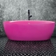 Krāsainas akrila vannas: šķirnes, ieteikumi atlasei