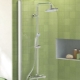 מדפי מקלחת עם מערבל: מהם וכיצד לבחור?