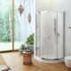 مرفقات الاستحمام مع علبة: الأصناف والعلامات التجارية والخيارات
