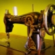 Gamle symaskiner: sorter, mærker, brug