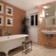 Sienu apdares iespējas vannas istabā