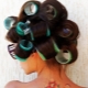 Medium length hair curlers: selection and use