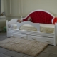 Dječji otomanski krevet s mekim leđima: opis, vrste, savjeti za odabir
