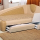 Единични дивани с чекмеджета за дрехи: функции и избор